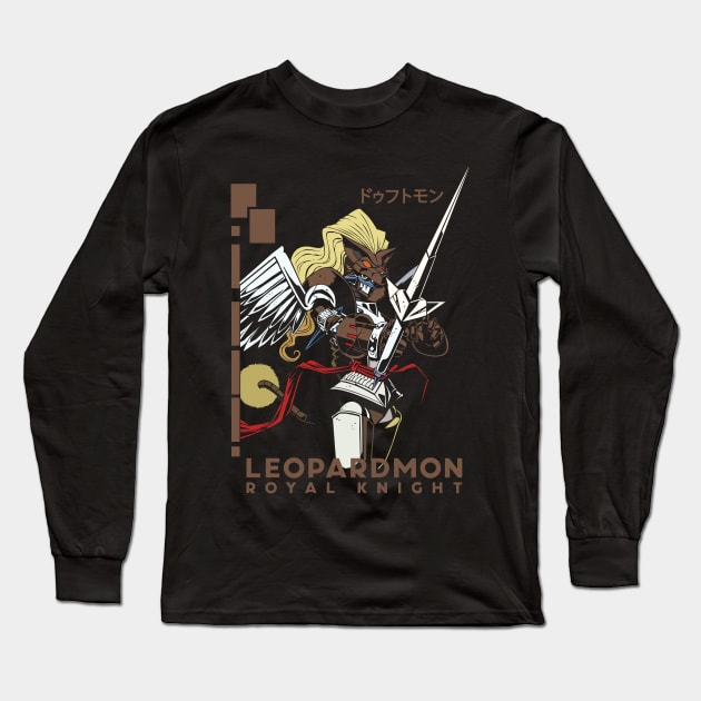 digimon leopardmon duftmon royal knight Long Sleeve T-Shirt by DeeMON